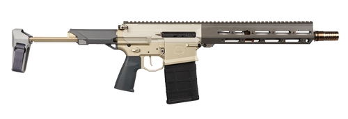Q LLC BOOMBOX-86-12IN-PISTOL Boombox  8.6 Blackout 20+1 12" Bead Blasted Threaded Barrel, M-LOK Handguard, Aluminum Receiver w/Picatinny Rail, Black Pistol Brace, Black Polymer Grip                   