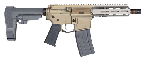 Q SW-300BLK-7IN-PISTOL  SUG-WEASL 300 7IN  W/BRACE