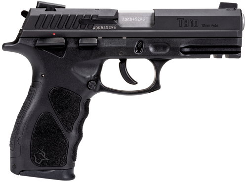 Taurus 1-TH10041 TH  Full Size 10mm Auto 15+1  4.27" Matte Stainless Steel Barrel, Matte Black Serrated Slide, Black Polymer Frame w/Picatinny Rail, Black Interchangeable Backstrap Grip Right Hand    