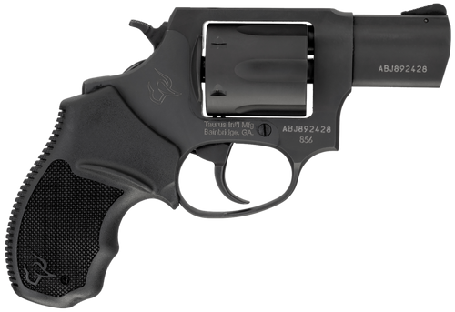 Taurus 2-85621-MA 856 *MA Compliant Small 38 Special +P 6 Shot 2" Matte Black Alloy Steel Barrel, Cylinder & Frame, Black Rubber Grips, Transfer Bar Safety, Exposed Hammer                             
