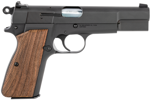 Springfield Armory HP9201 SA-35  9mm Luger 15+1 4.70" Stainless Steel Barrel, Matte Blued Serrated Carbon Steel Slide & Frame w/Beavertail, Checkered Walnut Grip                                       