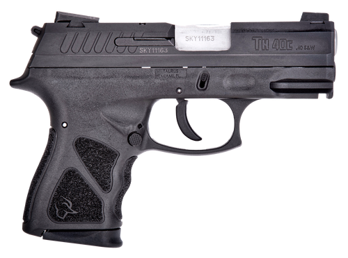 Taurus 1-TH40C031-10 TH  Compact Frame 40 S&W 10+1 3.54" Matte Black Alloy Steel Serrated Slide, Black Polymer Frame                                                                                    
