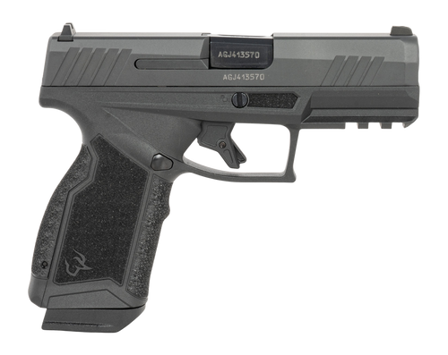 Taurus 1-GX4CR941-5X10 GX4 Carry Compact 9mm Luger 15+1 3.70" Satin Black DLC Barrel, Black Gas Nitride Alloy Steel Serrated Slide, Matte Black Stainless Steel Frame w/Picatinny Rail, Interchangeable 