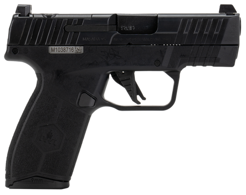 IWI US M9SLIM13E MASADA Slim Elite 9mm Luger 13+1 3.10" Button-Rifled Barrel, Optic Ready/Serrated Slide, Black Polymer Frame w/Picatinny Rail, Black Textured Grip, Ambidextrous                       