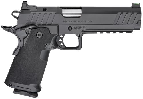 Springfield Armory PH9119AOSLC 1911 DS Prodigy 9mm 10+1 5" Black Cerakote Optic Ready/Serrated Carbon Steel Slide Black Cerakote Polymer Grip Ambidextrous                                              