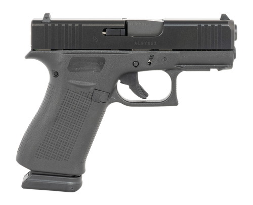 Glock UX4350203FR G43X  9mm Luger 15+1 3.41" Black GMB Barrel, Black Steel Serrated w/Optic Slide, Black Polymer Frame w/Accessory Rail, Ambidextrous, USA Made                                         