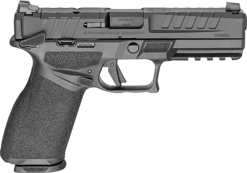 Springfield Armory EC9459BMSU Echelon  9mm Luger 20+1 4.50" Black Melonite Steel Barrel, Black Melonite Optic Ready/Serrated Steel Slide, Black Polymer Frame w/Picatinny Rail                          