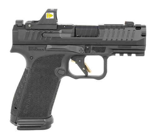 Canik HG8658V-N Mete MC9 Prime w/Optic 9mm Luger 17+1 3.64" Black Nitride Steel Integrated Compensator/Serrated w/Optic Slide, Black Polymer Frame w/Beavertail & Picatinny Rail Interchangeable Backstr
