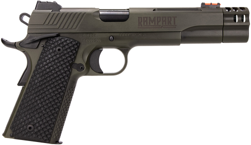 Kimber Mfg.,inc 3000466 Rampart  45 ACP 8+1 5" Cerakote Stainless Steel Slide G10 Grip                                                                                                                  