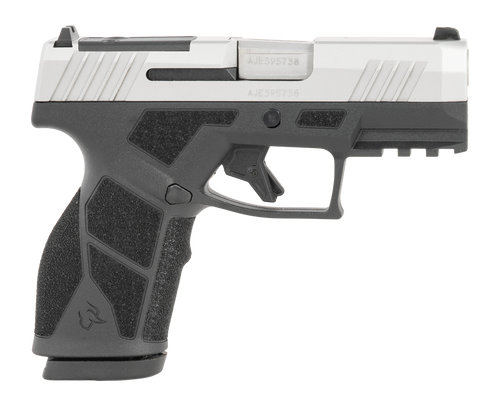 Taurus 1-GX2P939 GX2 T.O.R.O. Compact 9mm Luger 13+1 3.38" Stainless Steel Barrel, Matte Stainless Steel Optic Ready/Serrated Slide, Matte Black Stainless Steel Frame w/Picatinny Rail, Textured Grip, 