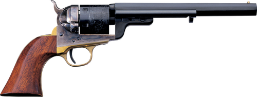 Taylors & Company 550731 1851 C. Mason 38 Special 6rd Shot 7.50" Blued 7.50" Round Barrel Blued Cylinder Color Case Hardened Color Case Hardened Steel Frame Walnut Grip                                