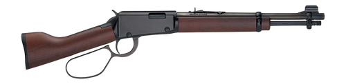 Henry H001ML22 Mare's Leg 22 S/L/LR 10/12/14 +1 Shot 12.88" Blued Steel Barrel, Blued Steel Grooved Receiver,  American Walnut Straight Grip                                                            