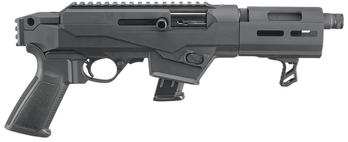 Ruger 29101 PC Charger  9mm Luger 10+1 6.50" Threaded Barrel, Black Hard Coat Anodized  Finish, Glass-Filled Polymer Chassis, Takedown Stock, 7075-T6 Aluminum Picatinny Rail, Optics Ready             