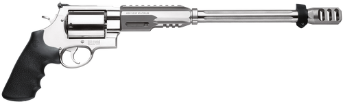 Smith & Wesson 170339 Performance Center Model 460 XVR 460 S&W Mag 5rd 14" MB Stainless Steel Barrel & Cylinder Satin Stainless Steel Frame with Black Polymer Grip Includes Bipod                      