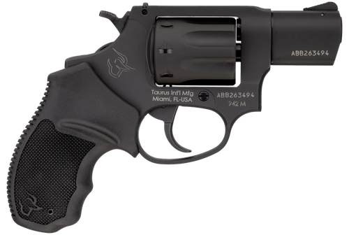 Taurus 2942M021 942  22 WMR 8rd 2" Barrel, Overall Matte Black Finish Steel & Finger Grooved Black Polymer Grip                                                                                         