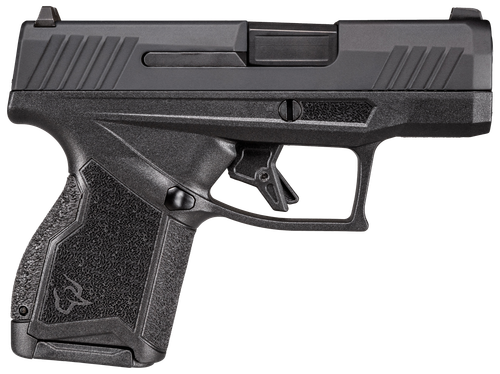 Taurus 1GX4M93110 GX4  Micro-Compact 9mm Luger 10+1 3.06" Satin Black DLC Barrel, Black Nitride Serrated Slide, Matte Stainless Steel Frame, Black Polymer w/Interchangeable Backstrap Grip Right Hand  