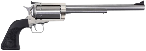 Magnum Research BFR360 BFR  Extra Large 360 Buckhammer 6+1 Shot 10" Brushed Stainless Steel Barrel & Cylinder, Stainless Stainless Steel Frame, Black Rubber Grip, Exposed Hammer                       