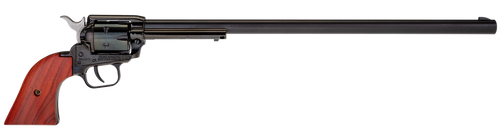 Heritage Mfg RR22B16 Rough Rider  22 LR 6 Shot, 16" Black Steel Barrel, Black Zinc Alloy Frame, Black Cylinder, Cocobolo Grip, Hammer/Thumb Safety, Exposed Hammer                                      