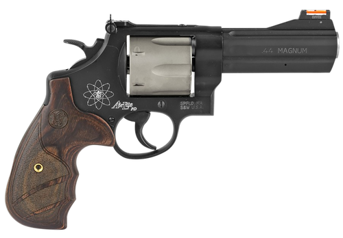 Smith & Wesson 163414 329 Personal Defense 44 Rem Mag 6rd 4.13" Black Stainless Steel Matte Black Scandium Alloy Wood Grip                                                                              