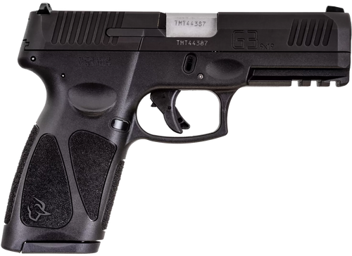 Taurus 1G3B94115 G3  Full Size Frame 9mm Luger 15+1 4" Matte Stainless Steel Barrel, Matte Black Tenifer Serrated Steel Slide, Black Polymer Frame w/Picatinny Rail, Black Polymer Grip, Right Hand     