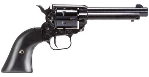 Heritage Mfg RR22B4-BBK Rough Rider  22 LR 6 Shot 4.75" Black Oxide Alloy Steel Barrel, Black Zinc Alloy Frame, Black Oxide Cylinder, Black Laminate Wood Grip                                          