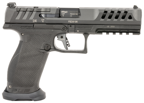 Walther Arms 2872595 PDP Match Full Size Frame 9mm Luger 18+1                                                                                                                                           