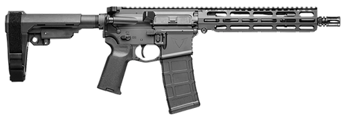 Vktr Industries V31100916617 VK-1  5.56mm 30+1 10.50" Black Steel Threaded Barrel, Black Armor Cerakote 9.85" VK-1 Handguard, Black Synthetic SB Tactical SBA3 Brace, Black Magpul K2 Grip, Ambidextrous