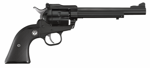 Ruger 0622 Single-Six Convertible 22 LR/22 WMR 6rd 6.50" Blued Alloy Steel Barrel, Cylinder & Frame, Black Checkered Rubber Grip, Transfer Bar Safety, Exposed Hammer                                   