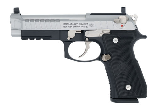 Langdon Tactical Tech 92E2CBRR Beretta 92 Elite  Full Size Frame 9mm Luger 18+1 4.70" Stainless Steel Barrel & Optic Ready/Serrated Slide. Black Cerakote Aluminum Frame w/Picatinny Rail. Textured Grip