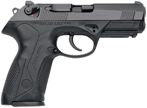 Beretta USA JXF9F20CA Px4 Storm *CA Compliant Full Size Frame 9mm Luger 10+1, 4.10" Black Steel Barrel, Black Bruniton Serrated Steel Slide, Black Polymer Frame w/Picatinny Rail, Ambidextrous         