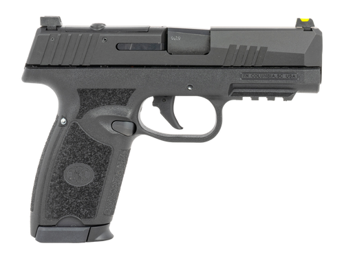 FN 66-102378 309 MRD 9mm Luger 20+1 16+1 3.80" Black Target Crown Barrel, Black Stainless Steel Optic Ready/Serrated Slide, Black Polymer Frame w/Picatinny Rail, Textured Grip Shield, RMS/DPP Footprin
