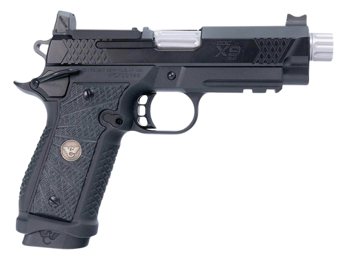Wilson Combat  EDC XP 2.0 9mm Luger 18+1 4" Threaded Barrel, Optic Cut/Serrated Slide                                                                                                                   