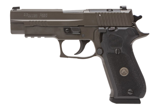 Sig Sauer 220R45LEGIONSAOR2 P220 Full Size Legion SAO 45 ACP 8+1 4.40", Gray Elite Cerakote, Picatinny Rail Frame, Romeo 1 Cut Slide, Black G10 Grip, X-Ray Sights                                      