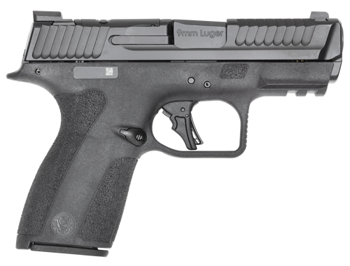Smith & Wesson 14459 M&P Shield X *CA Compliant Sub-Compact Frame 9mm Luger 10+1 3.60" Black Armornite Stainless Steel Barrel & Optic Ready/Serrated Slide, Black Polymer Frame w/Picatinny Rail, Black 