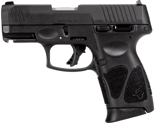 Taurus 1G3C4031 G3C  Compact Frame 40 S&W 10+1 3.26" Matte Stainless Steel Barrel, Matte Black Tenifer Serrated Steel Slide, Black Polymer Frame w/Picatinny Rai,l Black Polymer Grip, Right Hand       