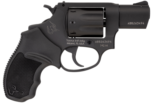 Taurus 2942M021UL 942 Ultra-Lite 22 WMR 8rd 2" Matte Black Finish Barrel, Matte Black Finish Cylinder, Black Anodized Finish Aluminum Frame & Finger Grooved Black Polymer Grip                         