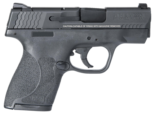 Smith & Wesson 11810 M&P Shield M2.0 Micro-Compact Frame 9mm Luger 7+1/8+1, 3.10" Black Armornite Stainless Steel Barrel & Serrated Slide, Matte Black Polymer Frame, Black Textured Grip, No Safety    