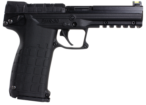 Kel-Tec PMR30BBLK PMR30  22 WMR 30+1 4.30" All Black Fluted Steel Barrel & Serrated Slide, Polymer Frame w/Picatinny Rail, Black Textured Polymer Grip                                                  