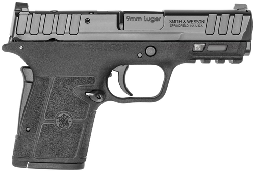 Smith & Wesson 13733 Equalizer  Micro-Compact 9mm Luger 10+1 3.68" Black Armornite Steel Barrel, Optic Ready/Serrated Slide, Black Polymer Frame w/Picatinny Rail, Black Textured Polymer Grips         