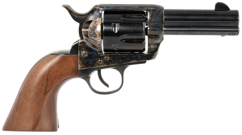 Traditions SAT73005 1873 Frontier 357 Mag 6rd 3.50" Blued Cylinder & Barrel Color Case Hardened Steel Frame Walnut Navy Size Grip                                                                       