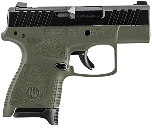 Beretta USA JAXN9278A1 APX A1 Carry Micro-Compact Frame 9mm Luger 8+1 3" Blued Steel Barrel, Black Serrated Steel Slide, OD Green Polymer Frame, Polymer Grip                                           