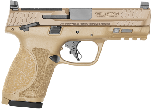 S&W 14100 MP M2.0 *ST COM 9MM 4 10R FDE                                                                                                                                                                 