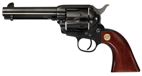 Cimarron MP400B1402 Pistoleer  357 Mag 6 Shot, 4.75" Blued Rifled Steel Barrel, Cylinder, Backstrap & Frame, Walnut Grip                                                                                