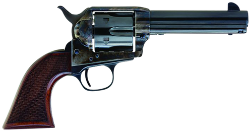 Cimarron AR400 Arizona Ranger  357 Mag 6 Shot, 4.75" Blue w/Engraved "Arizona Ranger" Steel Barrel, Blued Cylinder, Color Case Hardened Steel Frame, Checkered Walnut Grip, Exposed Hammer              
