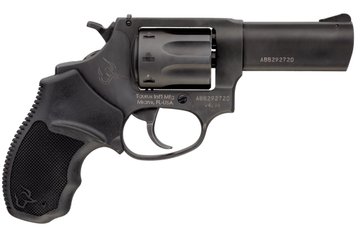Taurus 2942M031 942  22 WMR 8rd 3" Barrel, Overall Matte Black Finish Steel & Finger Grooved Black Polymer Grip                                                                                         