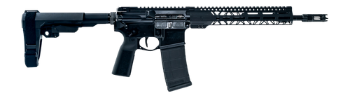 Faxon Firearms FXPRO33A125GA1075 Pro  338 ARC 30+1 12.50" Black Nitride Match Grade Threaded Barrel, Black Aluminum Receiver w/Picatinny Rail, M-LOK Handguard, Black SB Tactical SBA3 Brace, Ergonomic 