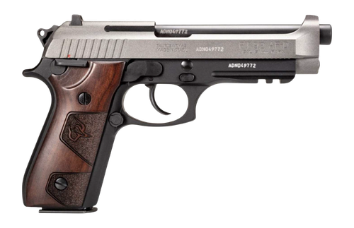 Taurus 1-92015C1-HW2 PT92  9mm Luger 17+1 5" Black Barrel, Tungsten Gray Cerakote Steel Serrated Slide, Black Cerakote Steel Frame w/Beavertail & Picatinny Rail, Altamont Wood Grip                    