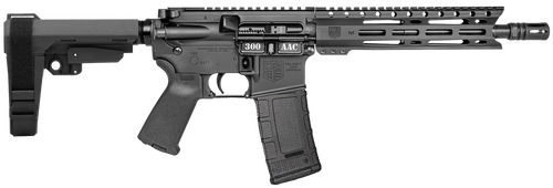 Diamondback DB1916B001 DB15  300 AAC 30+1 10" Black Hard Coat Anodized Heavy Barrel 9" M-LOK Handguard 7075-T6 Aluminum SBA3 Brace Magpul MOE Grip                                                      