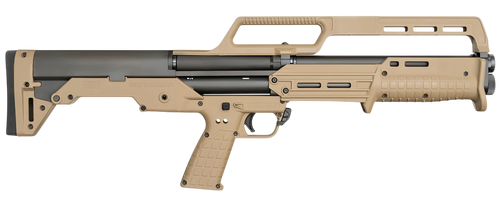 Kel-Tec KS7TAN-GEN2 KS7 G2 Bullpup Frame 12 Gauge Pump 3" 6+1 18.50" Black Steel Barrel, Tan Receiver, M-LOK, Tan Polymer Stock & Grip                                                                  