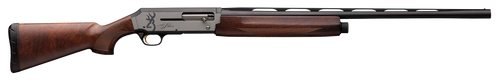 Browning 011413605 Silver Field 20 Gauge 26" 3" 4+1, Alloy Receiver With Silver/Matte Black Bi-Tone Finish, Satin Turkish Walnut Stock With Cut Checkering                                              
